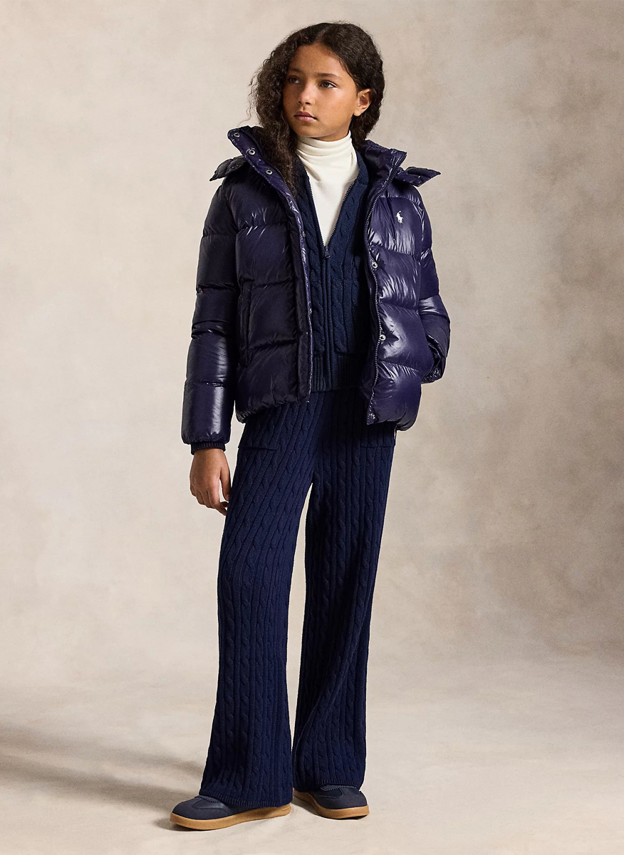 Ralph Lauren Kids 7-14 quilted jacket