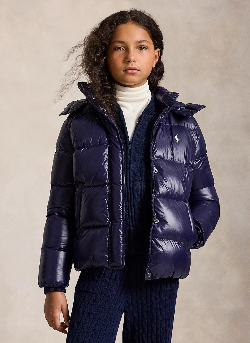Ralph Lauren Kids 7-14 quilted jacket