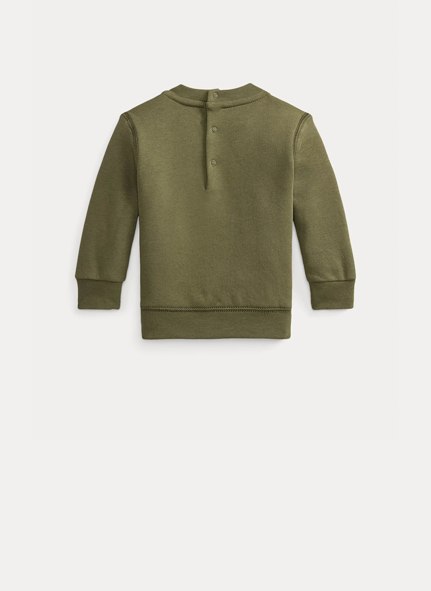 Ralph Lauren Kids 9M-24M 'Polo Bear' sweatshirt