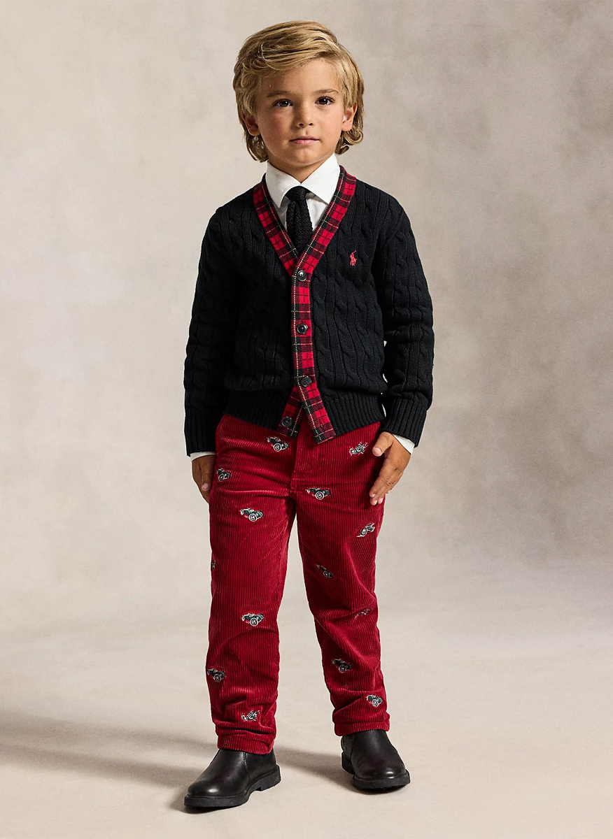 Ralph Lauren Kids 2-7 corduroy trousers