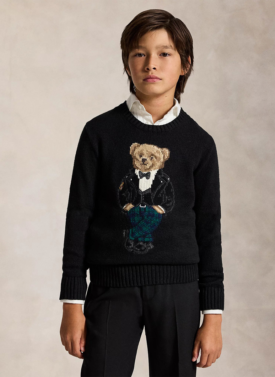 Ralph Lauren Kids 6-14 sweaters with print