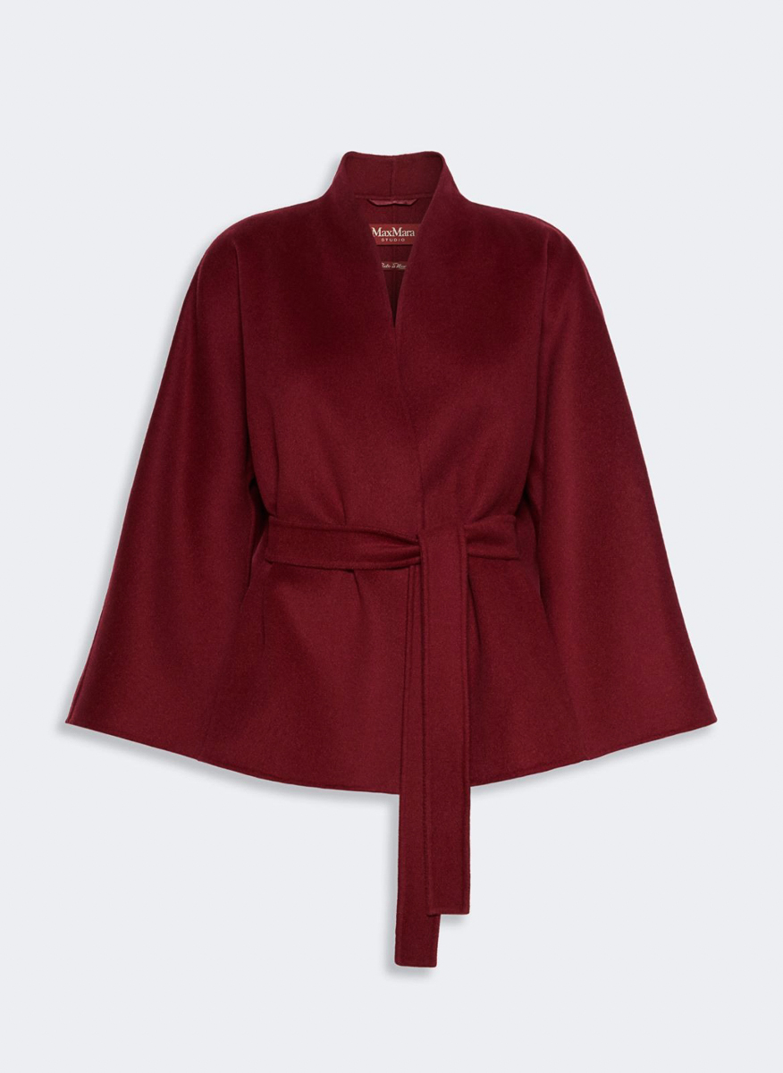 Палто от фина вълна и коприна Max Mara Studio Mstforte
