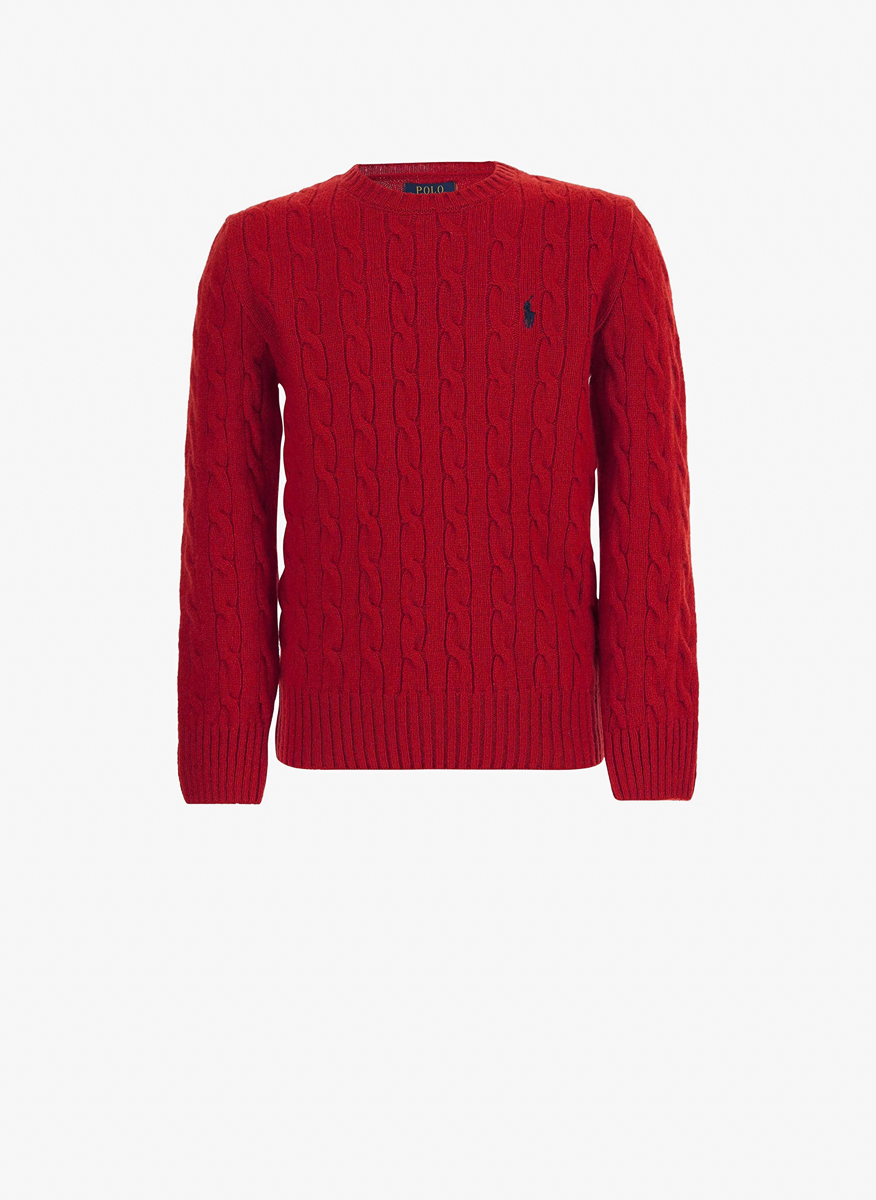Ralph Lauren Kids 2-7 sweater with embroidery
