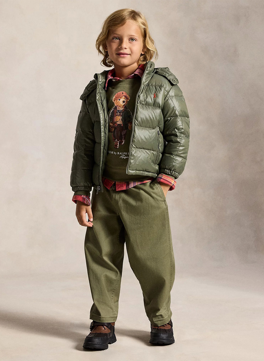 Капитонирано яке Ralph Lauren Kids 2-7