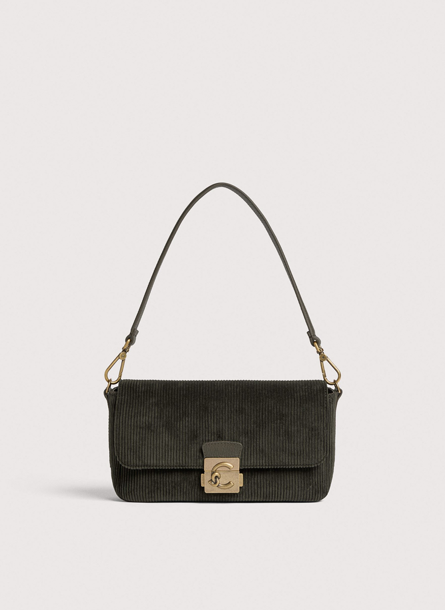 Рипсена чанта Coccinelle C-Me Lock Medium
