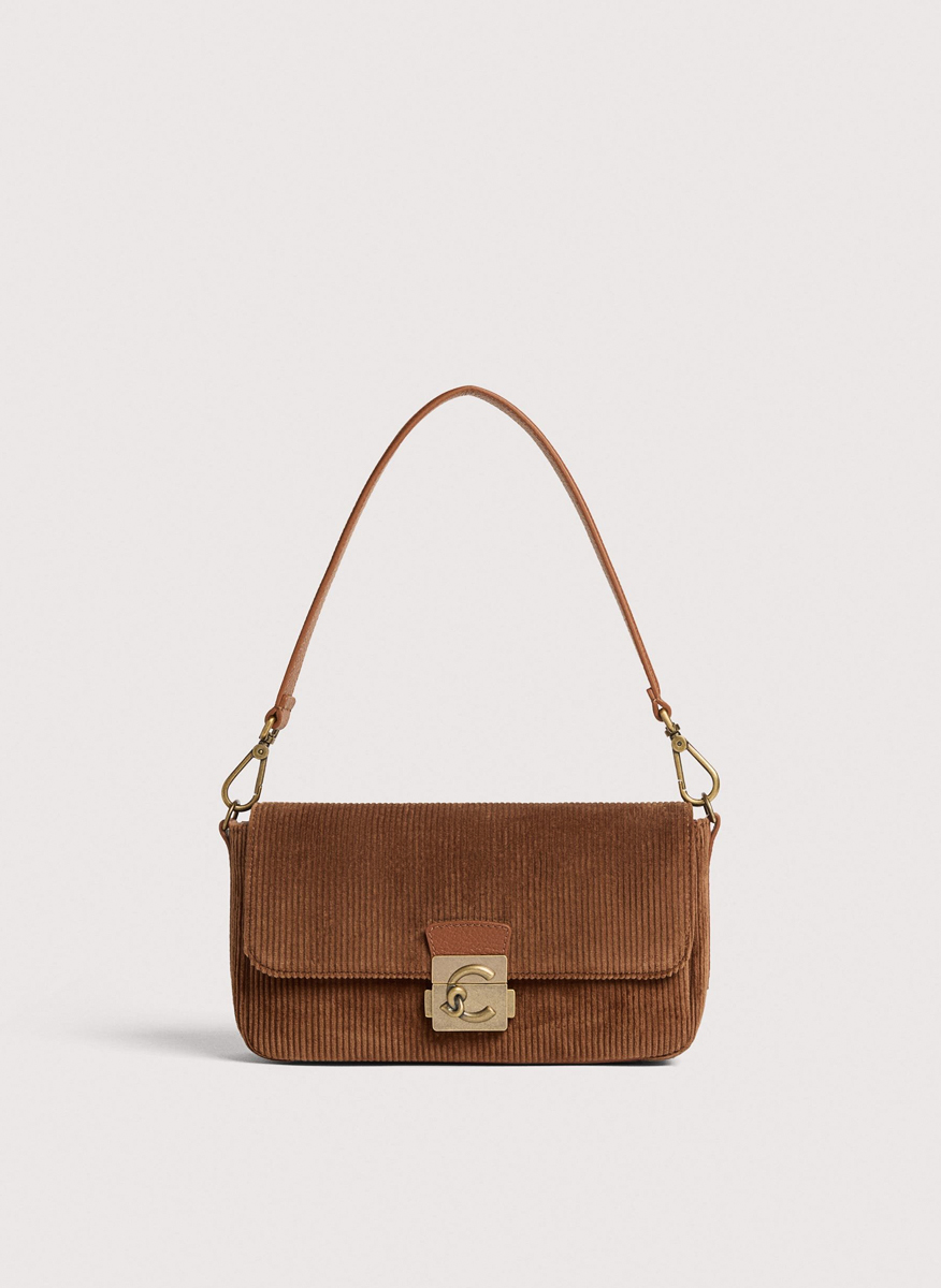 Рипсена чанта Coccinelle C-Me Lock Medium