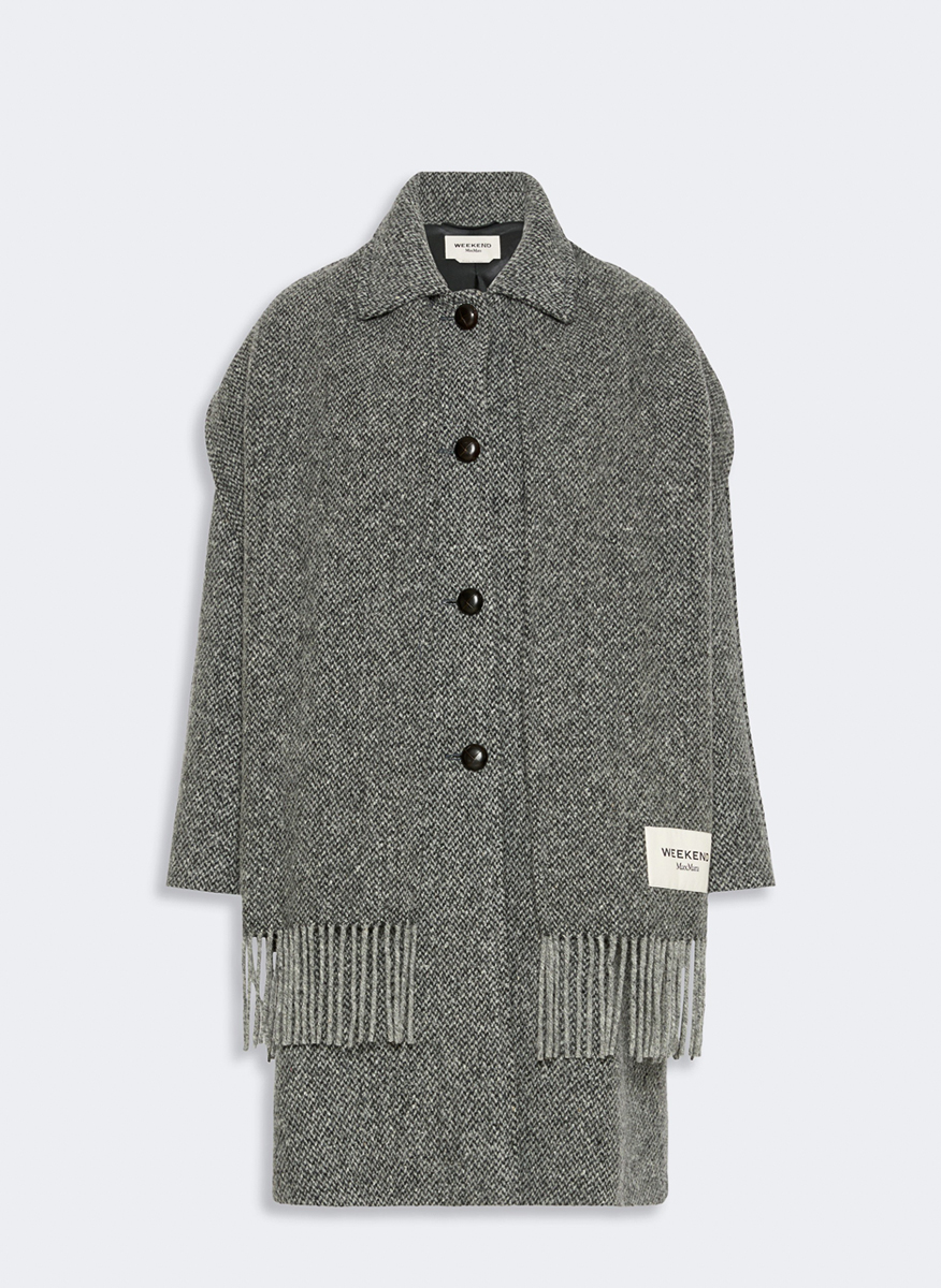 Палто от вълнен 'Tweed' Weekend Max Mara Wkdlatino