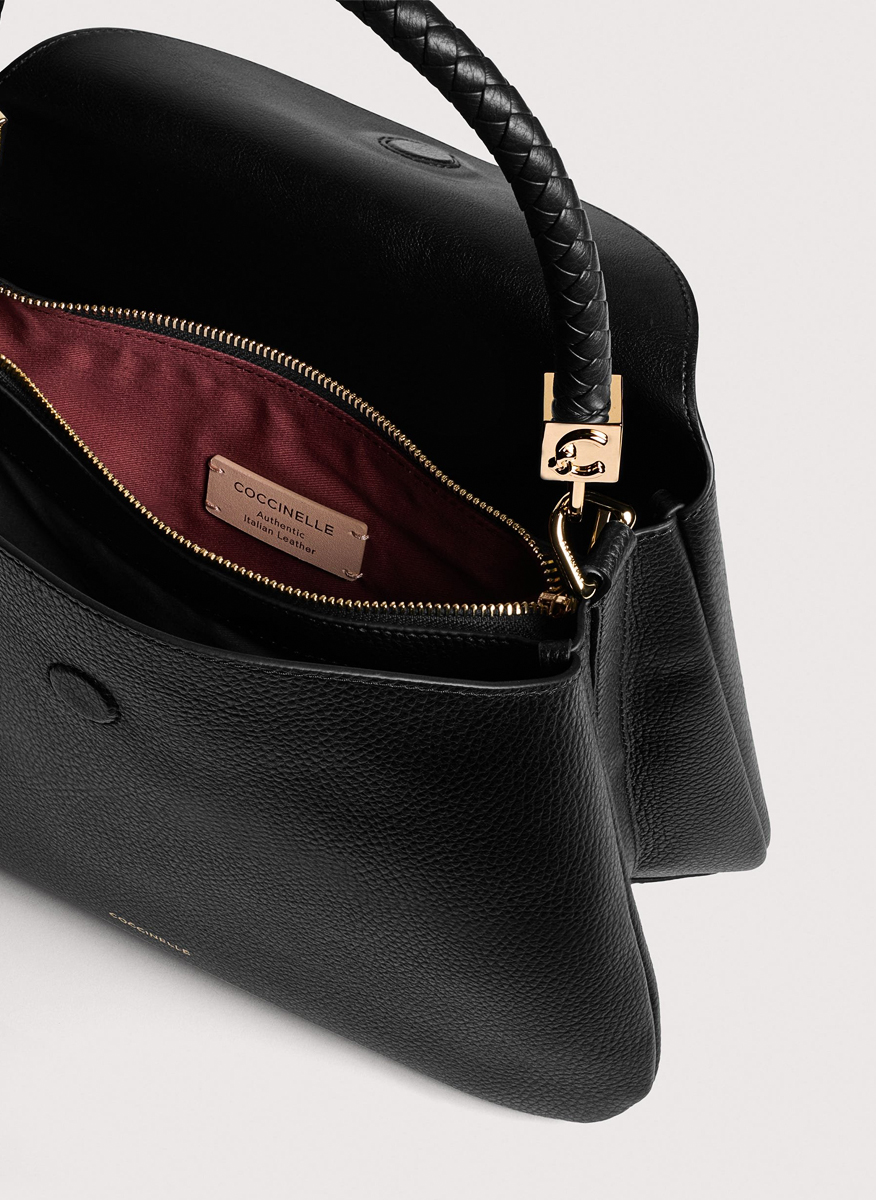 Чанта Coccinelle Tiggy Nero Medium