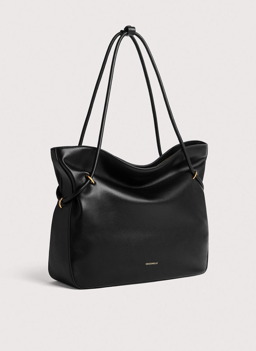 Кожена чанта Coccinelle Lizzie Medium 