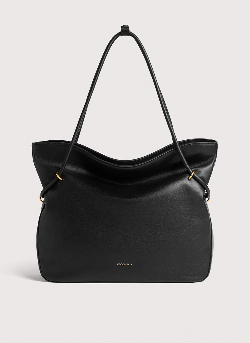 Кожена чанта Coccinelle Lizzie Medium 