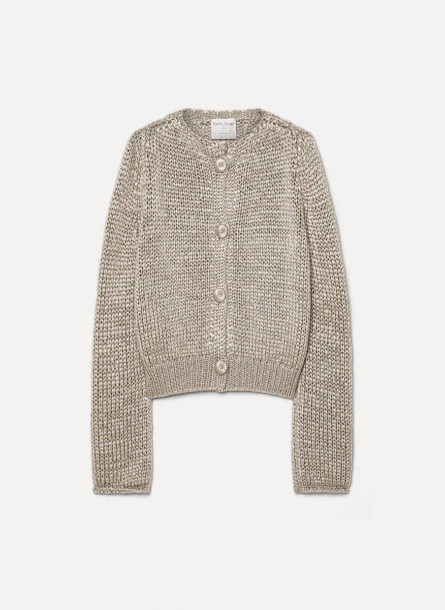 forte_forte silk and mohair cardigan