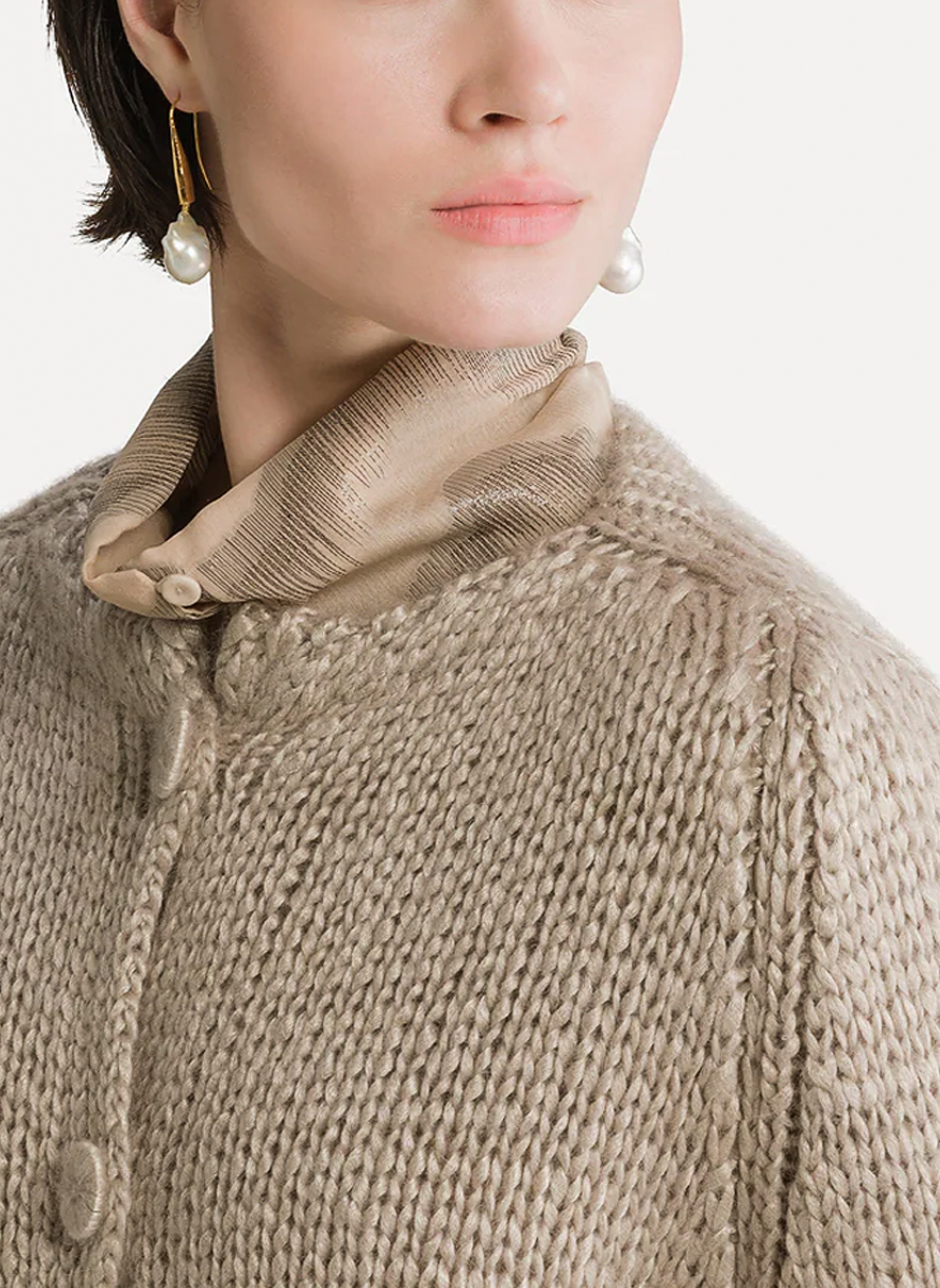 forte_forte silk and mohair cardigan