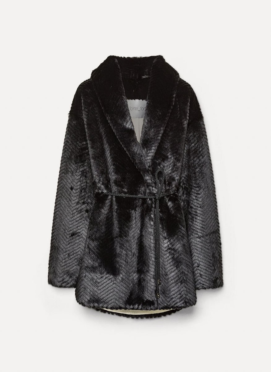 Палто 'Faux fur' forte_forte