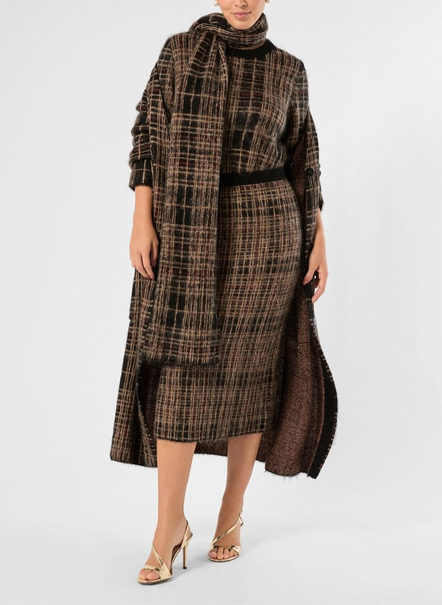 Marina Rinaldi Mrntesoro jacquard sweater