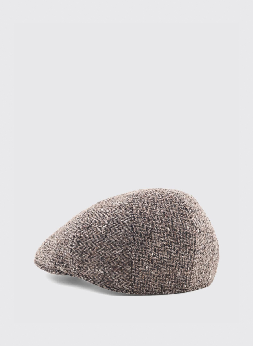 Brunello Cucinelli wool flat hat