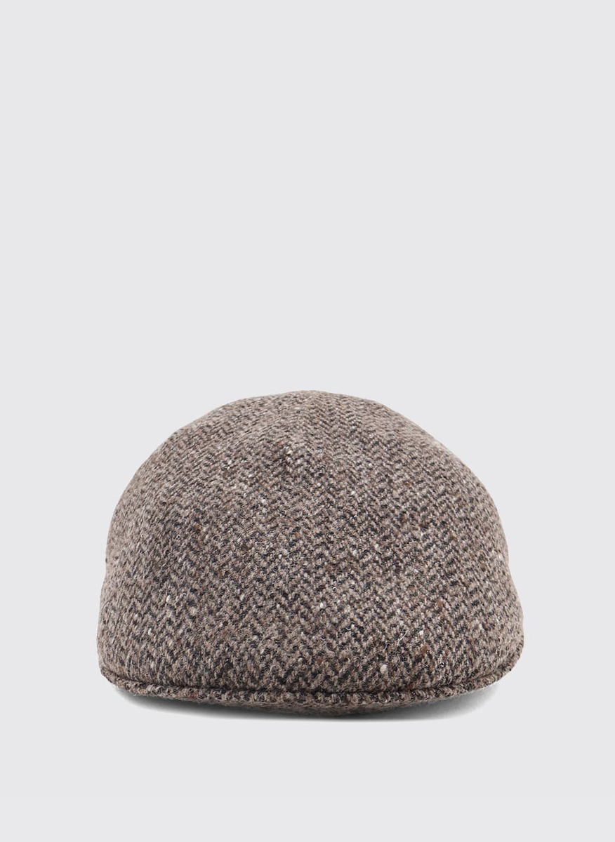 Brunello Cucinelli wool flat hat