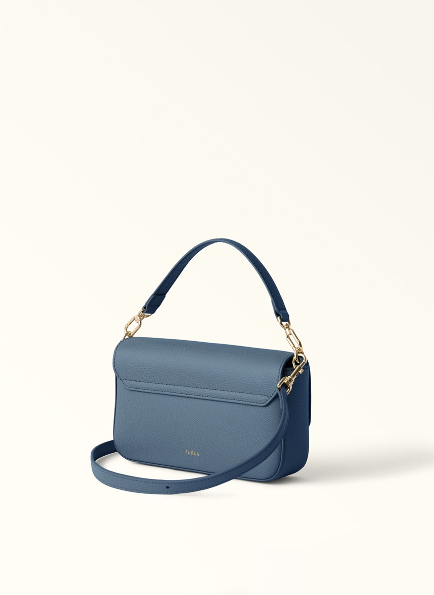 Мини чанта Furla Iride Grigio Blu