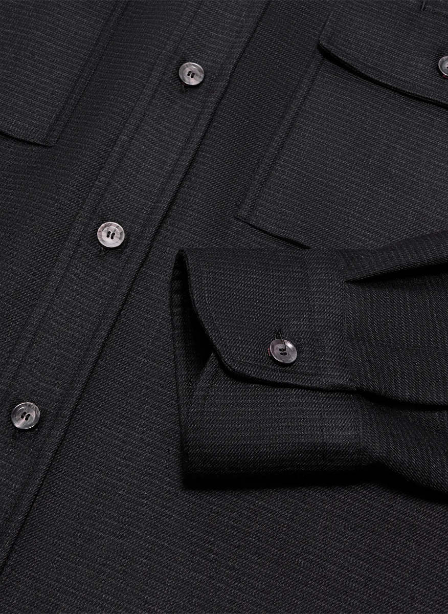 Риза от вълна 'Military shirt' Brioni