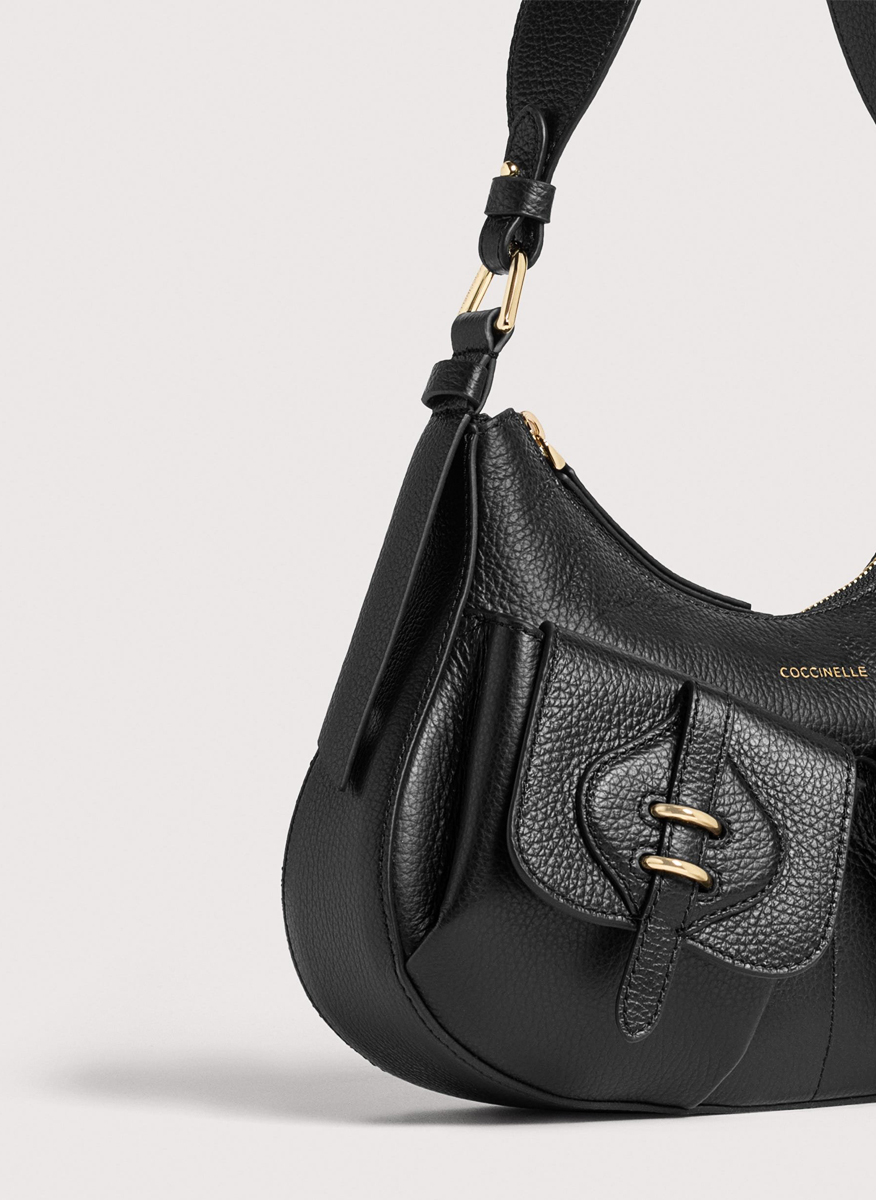 Чанта Coccinelle Mavery Pocket Eucalipto