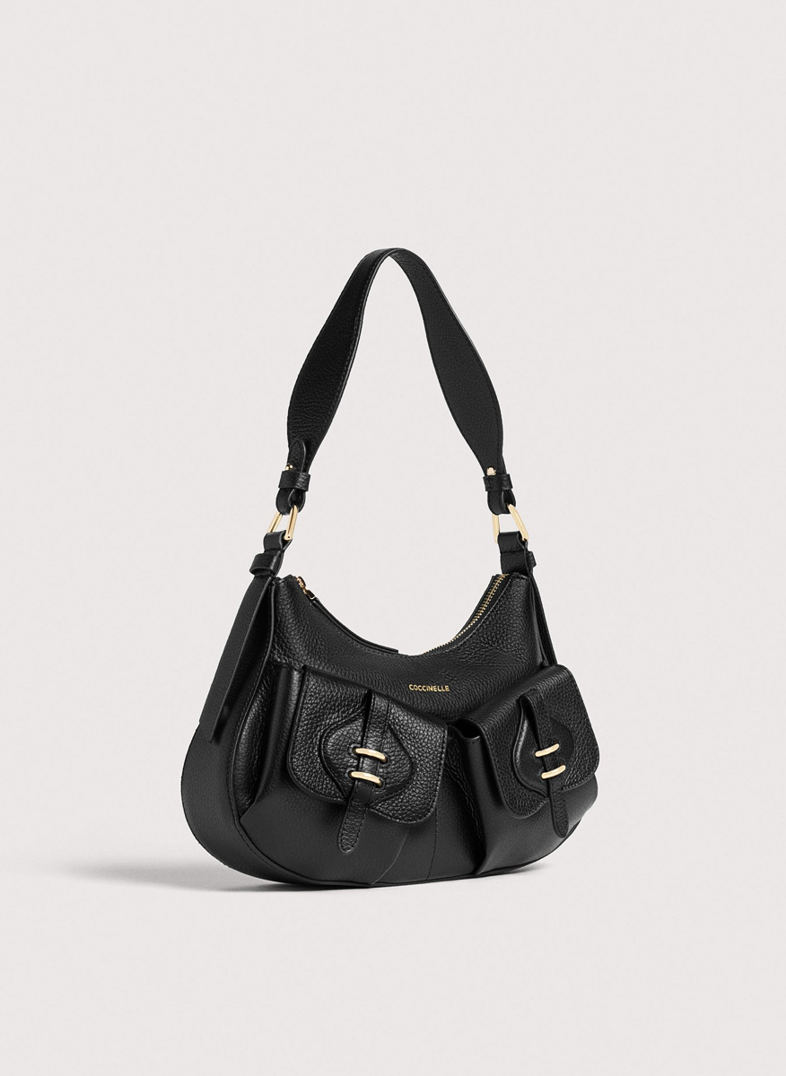 Чанта Coccinelle Mavery Pocket Eucalipto