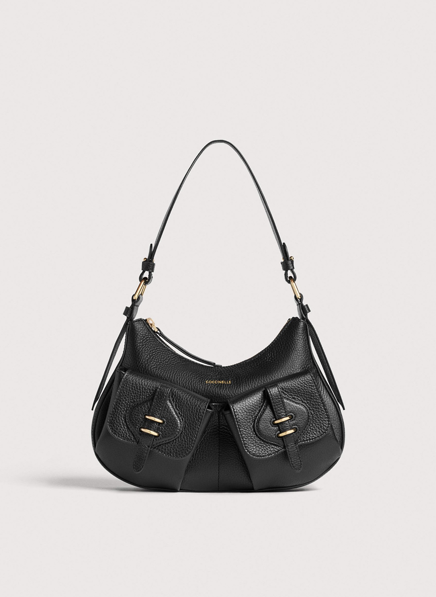 Чанта Coccinelle Mavery Pocket Eucalipto