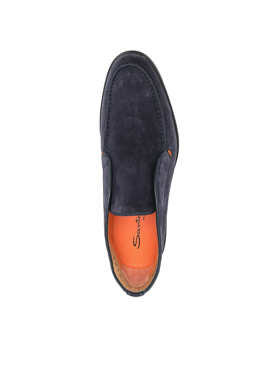Велурени боти 'Slip-on style' Santoni