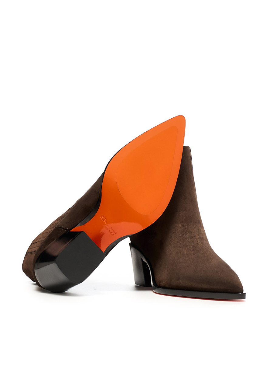 Santoni suede boots