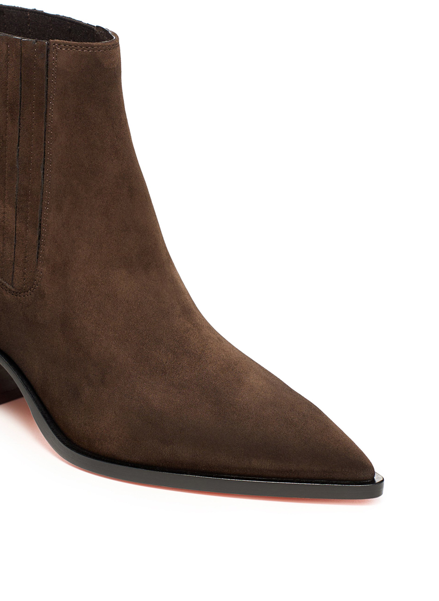 Santoni suede boots