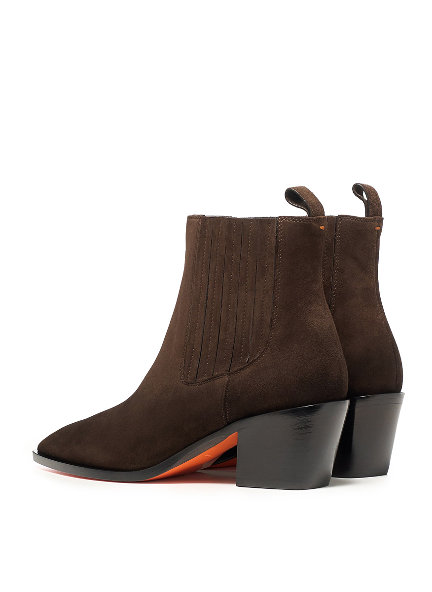 Santoni suede boots