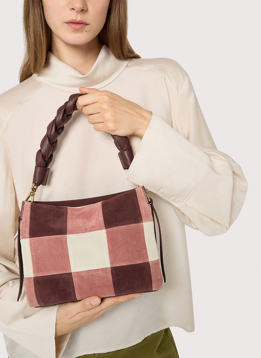 Чанта Coccinelle Boheme Multi Winter Rose Berry