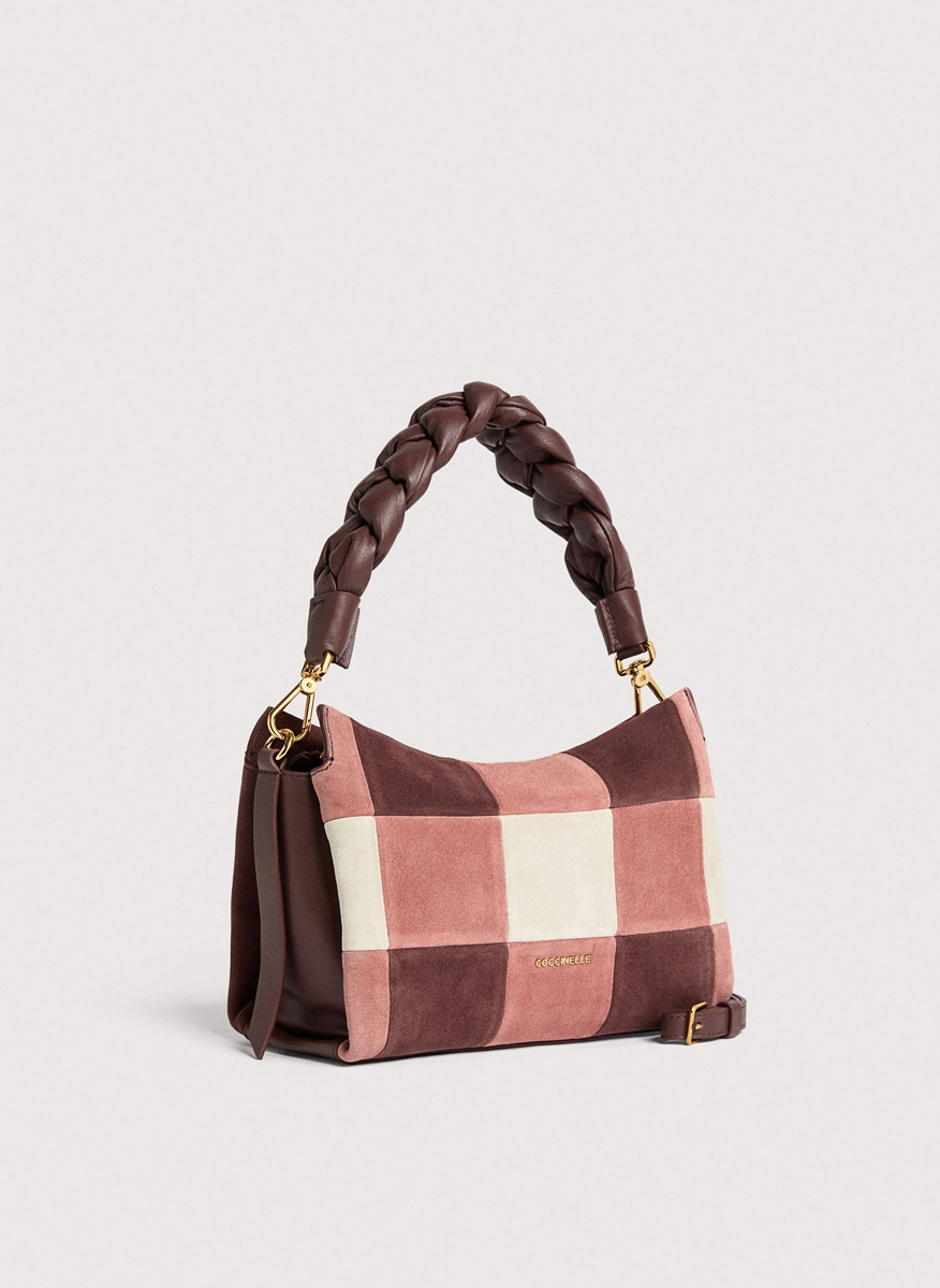 Чанта Coccinelle Boheme Multi Winter Rose Berry
