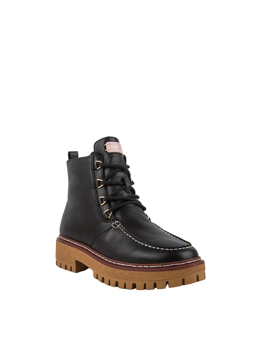 Кожени боти Coccinelle Selby Noir