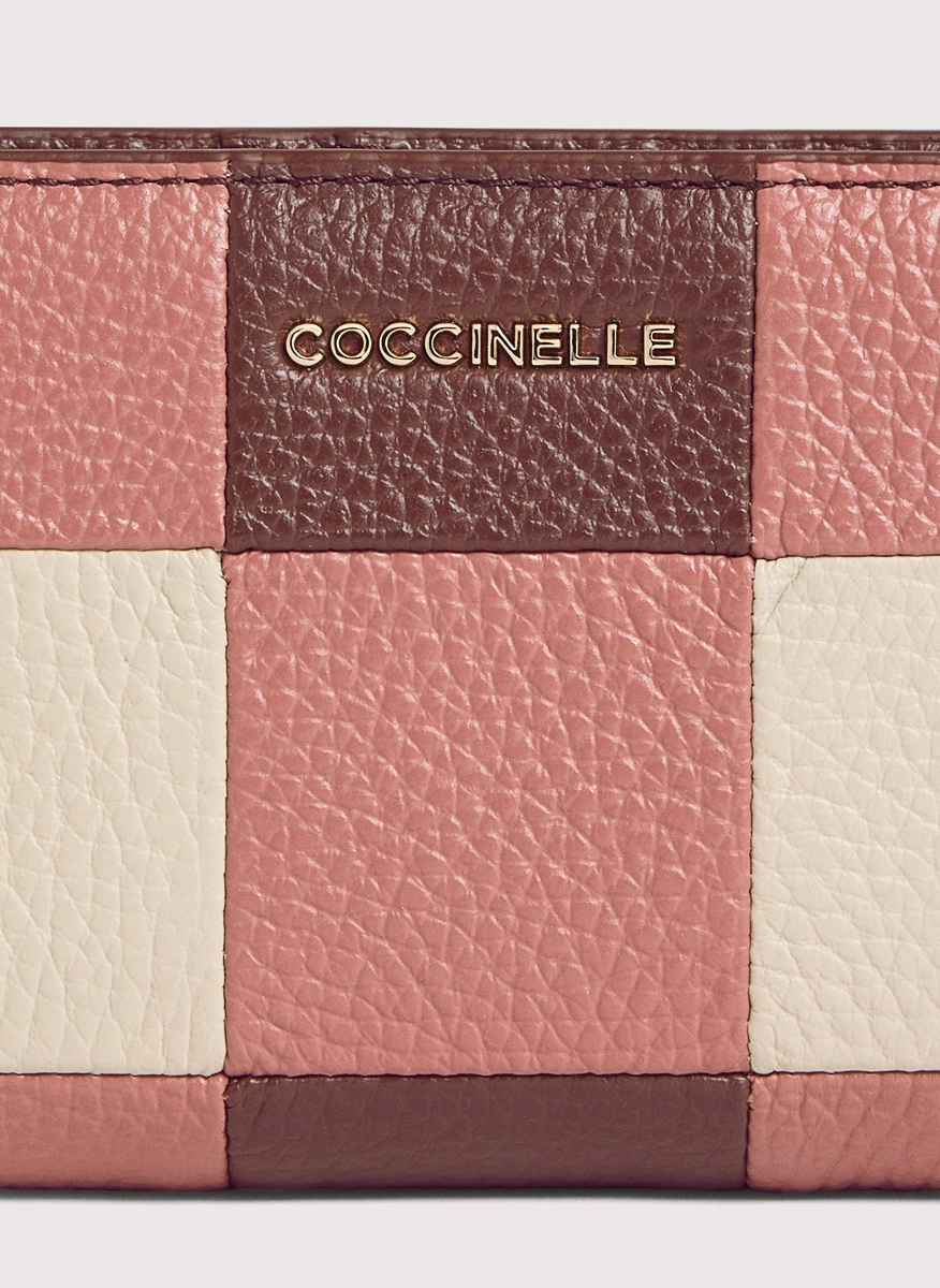 Портфейл Coccinelle Metallic Large Multi Winter Rose