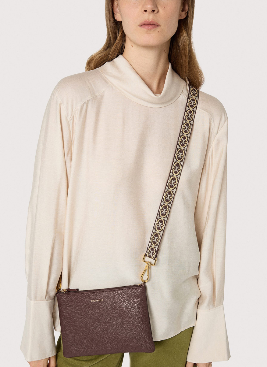 Мини чанта Coccinelle Best Crossbody Mini