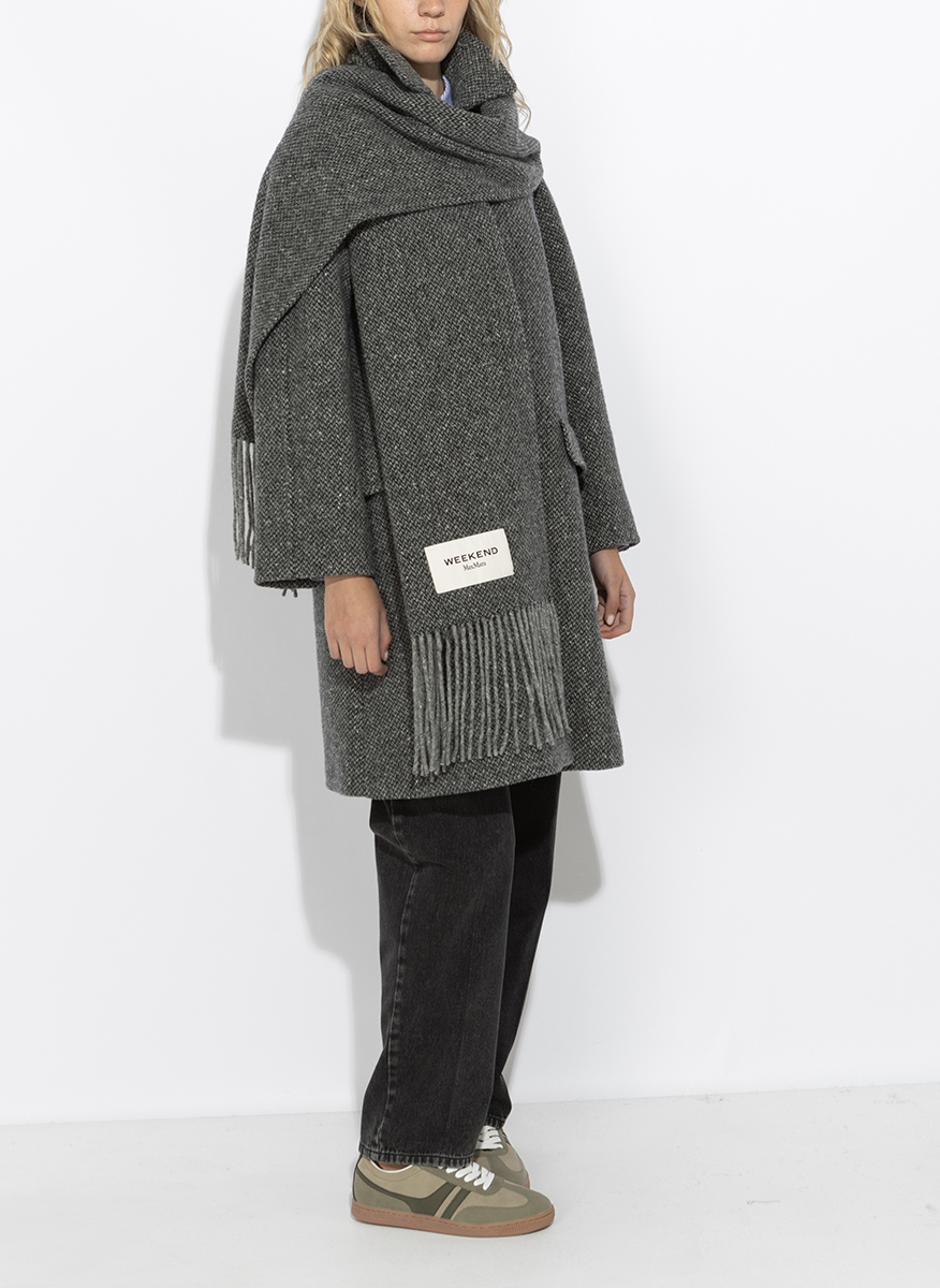 Палто от вълнен 'Tweed' Weekend Max Mara Wkdlatino