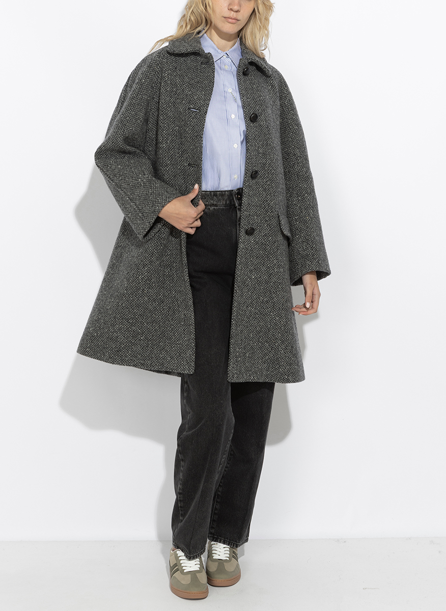 Палто от вълнен 'Tweed' Weekend Max Mara Wkdlatino