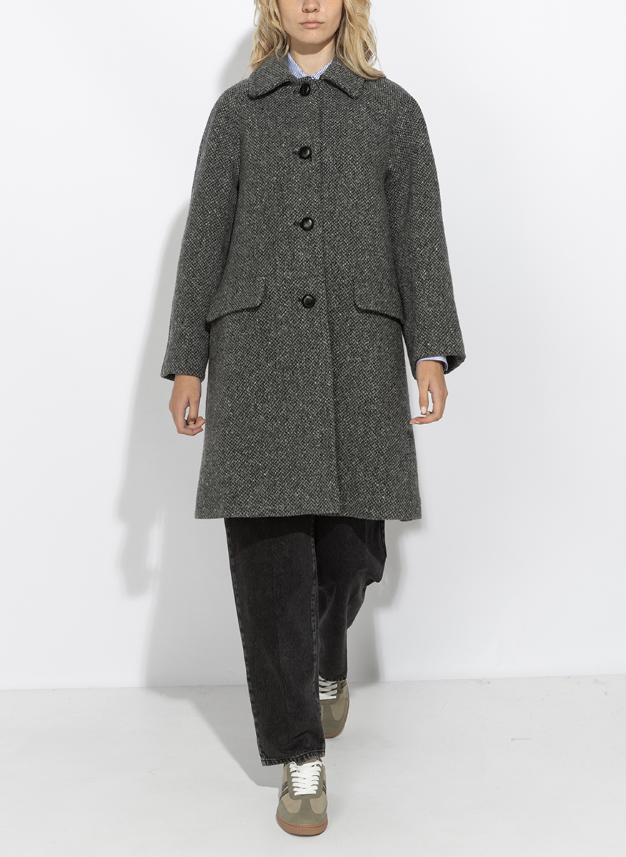 Палто от вълнен 'Tweed' Weekend Max Mara Wkdlatino