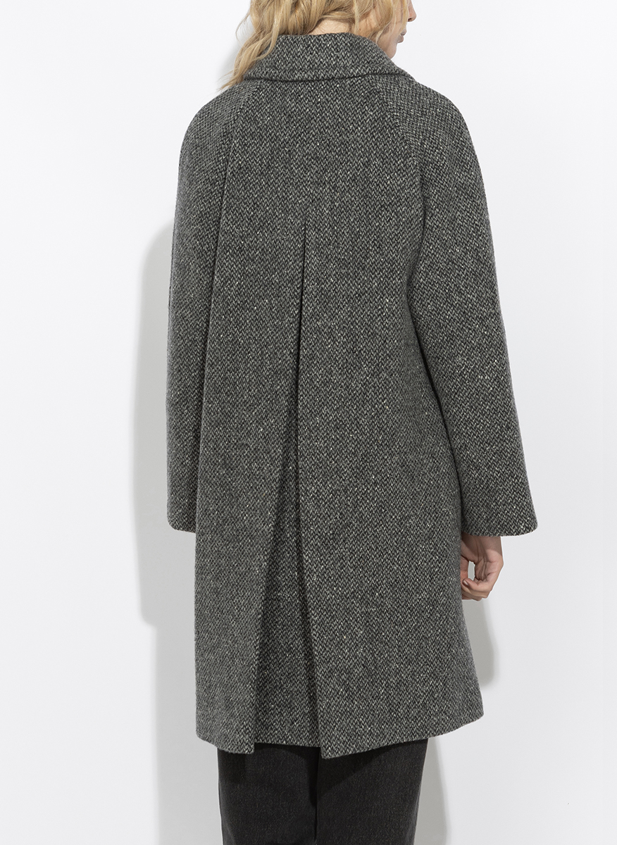 Палто от вълнен 'Tweed' Weekend Max Mara Wkdlatino