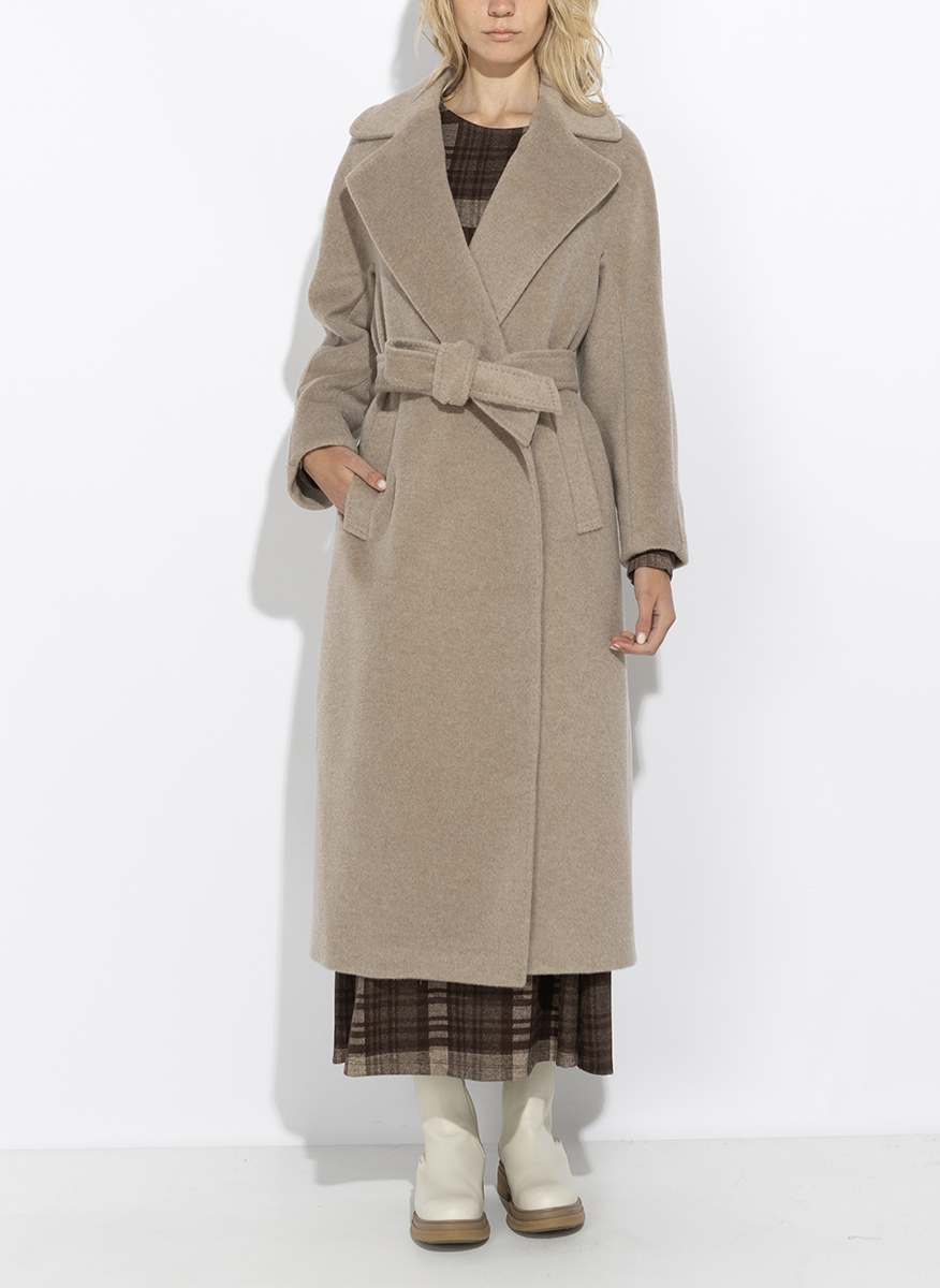 Weekend Max Mara Wkdtempera wool blend coat