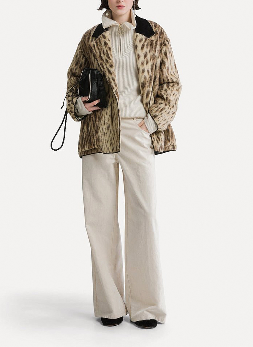Широк деним 'Velvet look' forte_forte