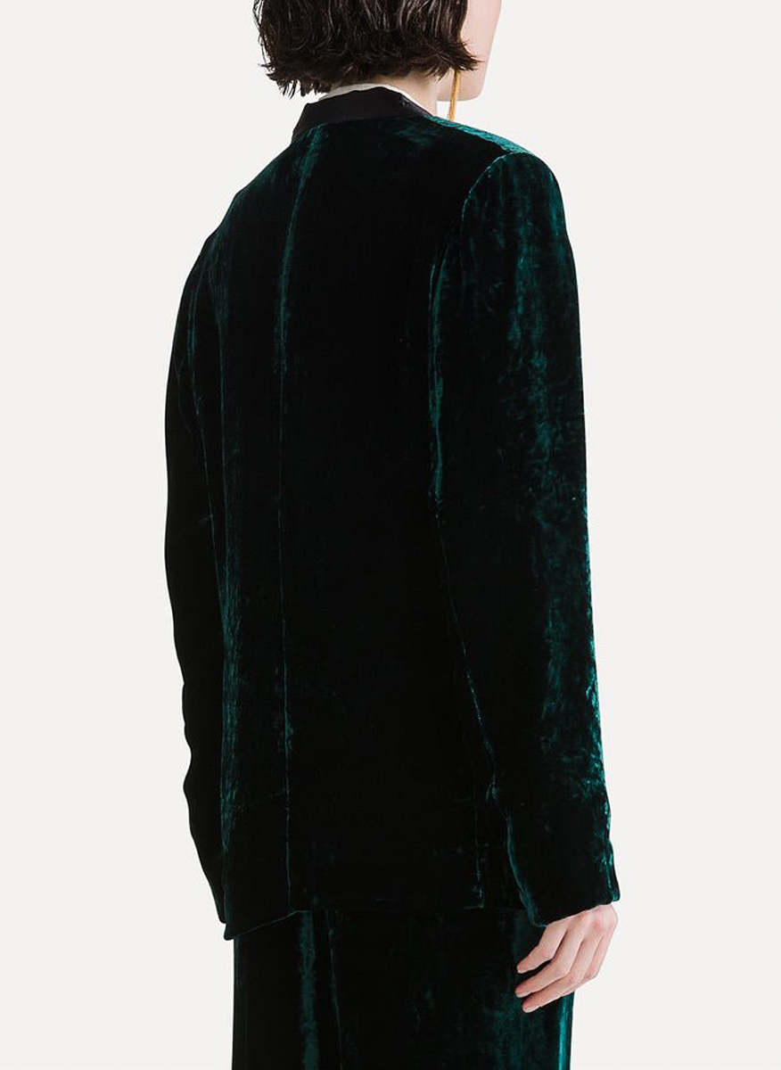 forte_forte blazer with contrasting details