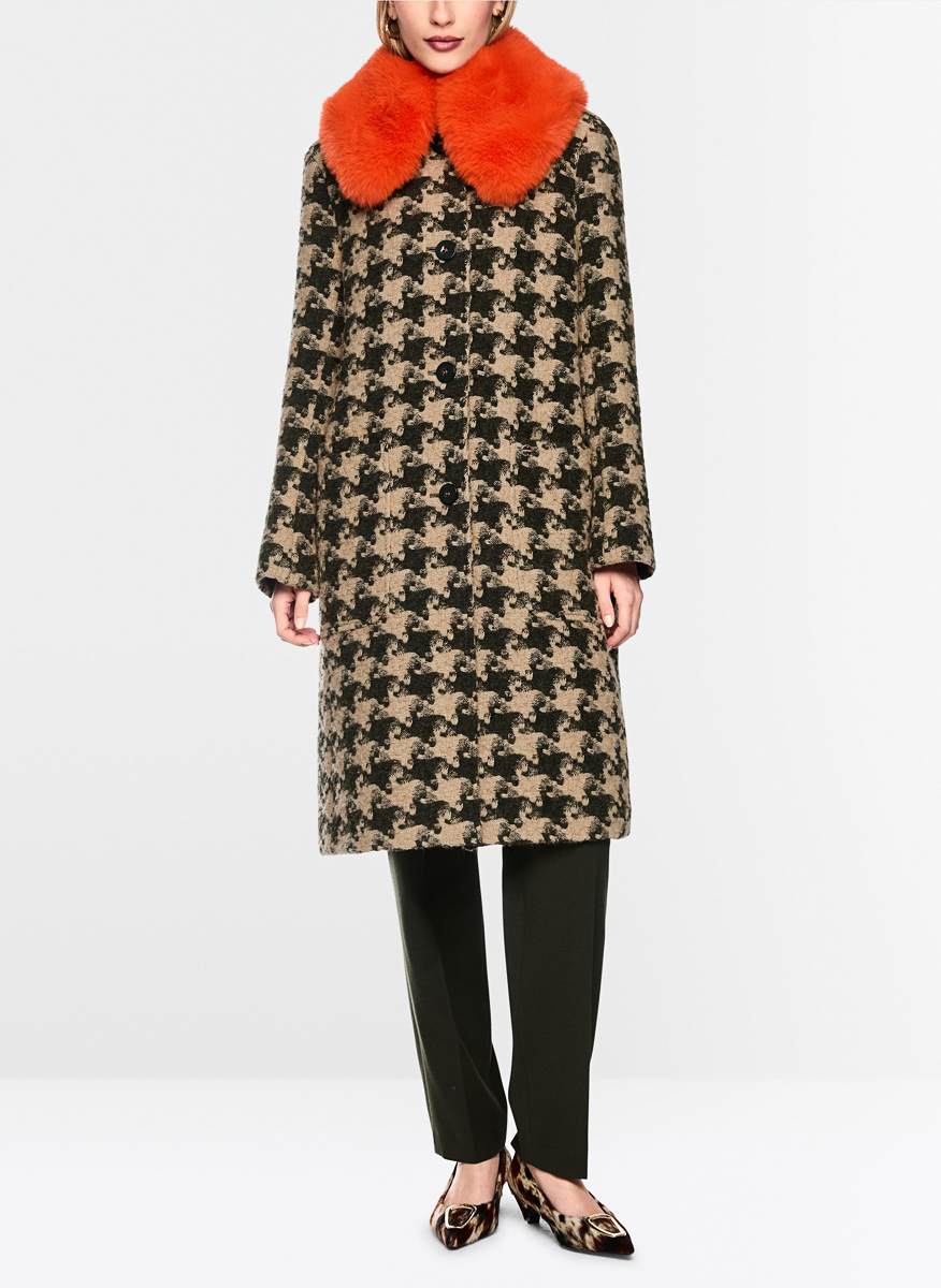 Marc Cain Collections wool blend coat