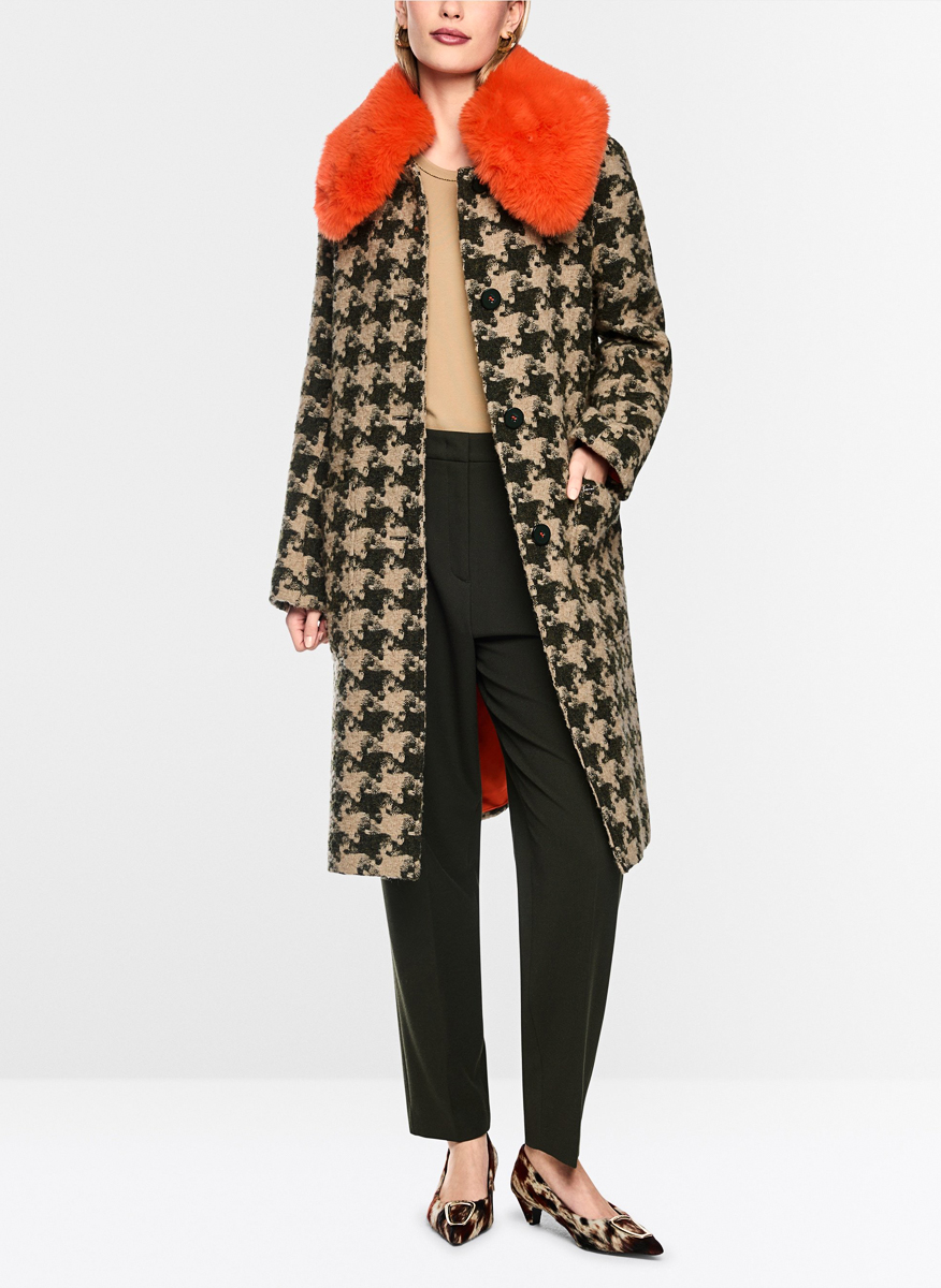 Marc Cain Collections wool blend coat