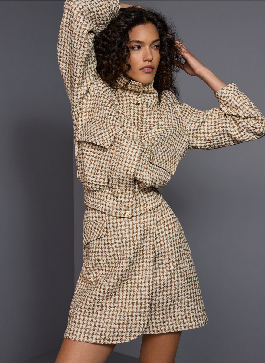 Бомбър яке 'Houndstooth' Marc Cain Collections