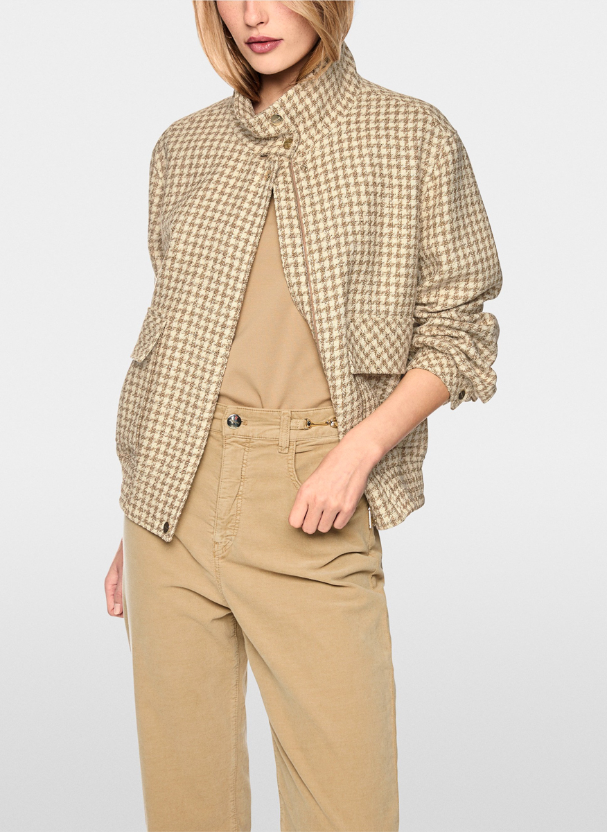 Бомбър яке 'Houndstooth' Marc Cain Collections
