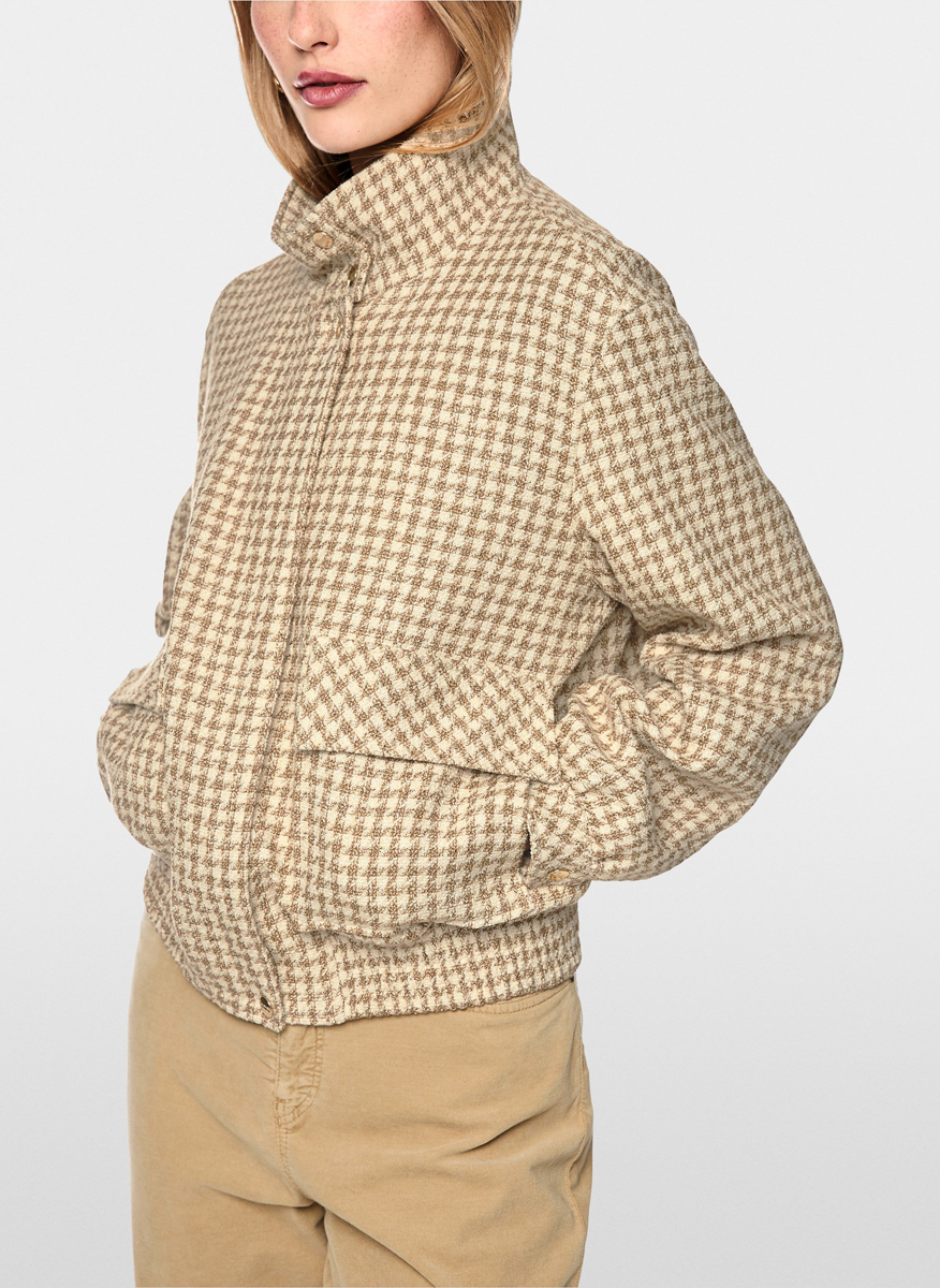 Бомбър яке 'Houndstooth' Marc Cain Collections