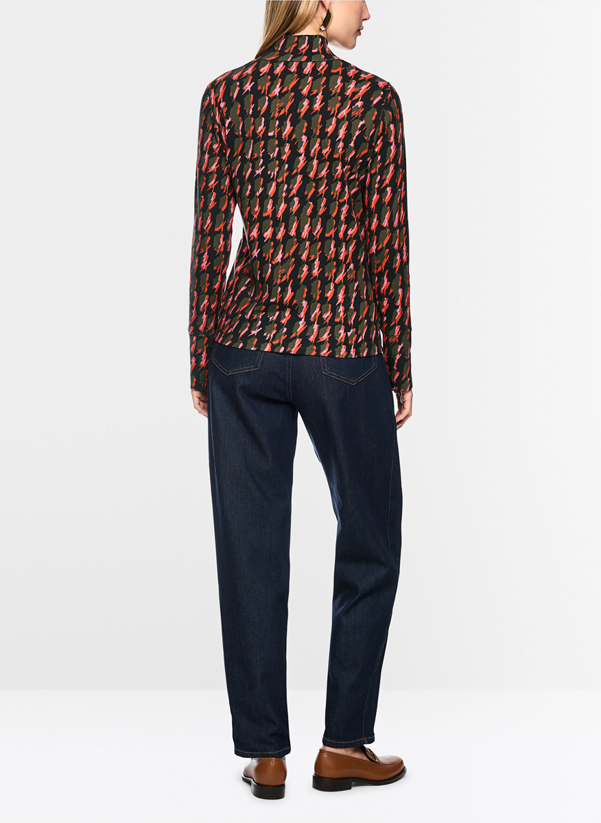 Блуза с принт 'Houndstooth' Marc Cain Collections