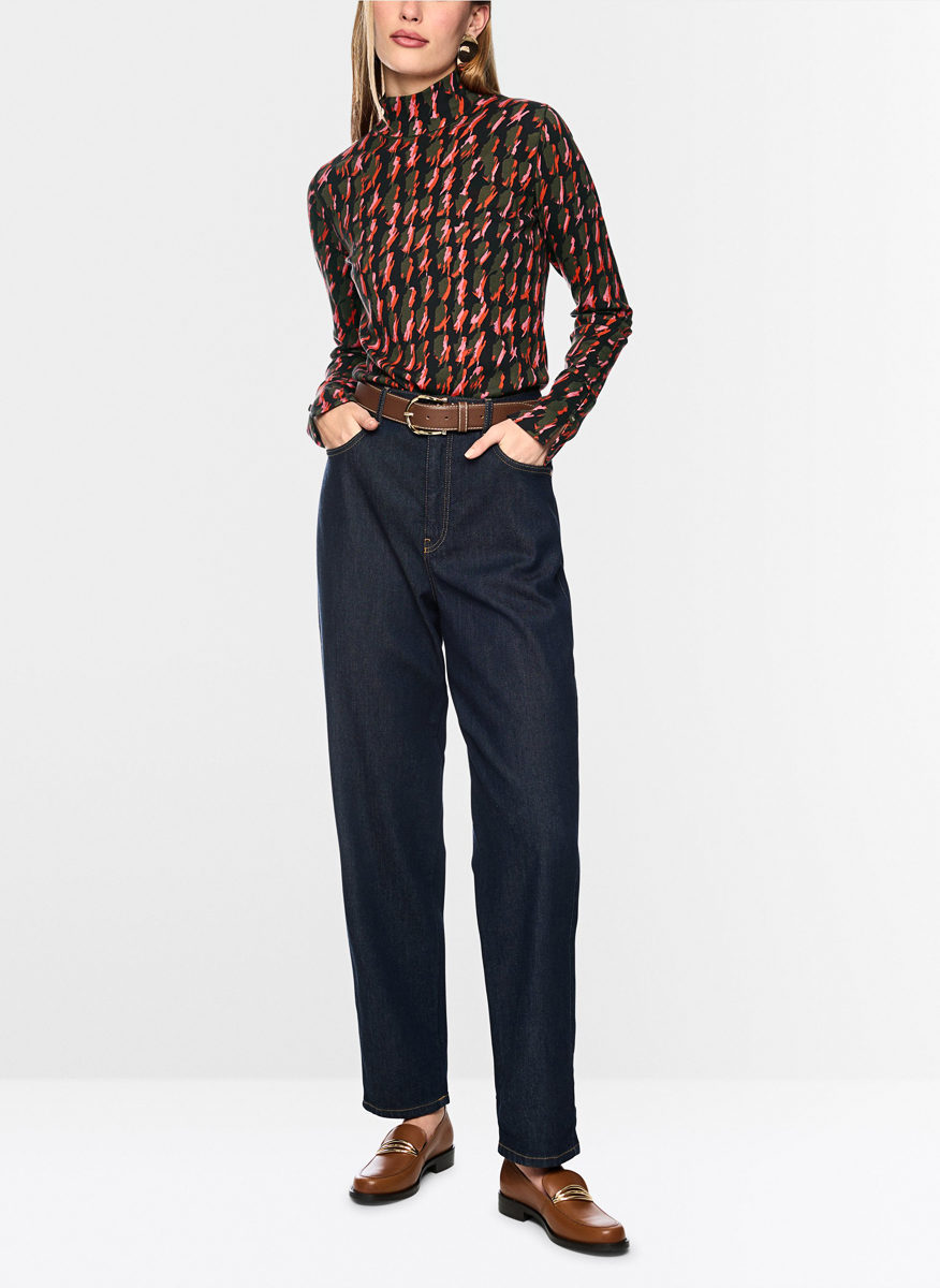 Блуза с принт 'Houndstooth' Marc Cain Collections