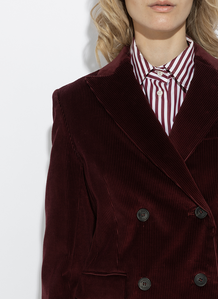 Сако от рипсено кадифе Weekend Max Mara Wkdkatanga