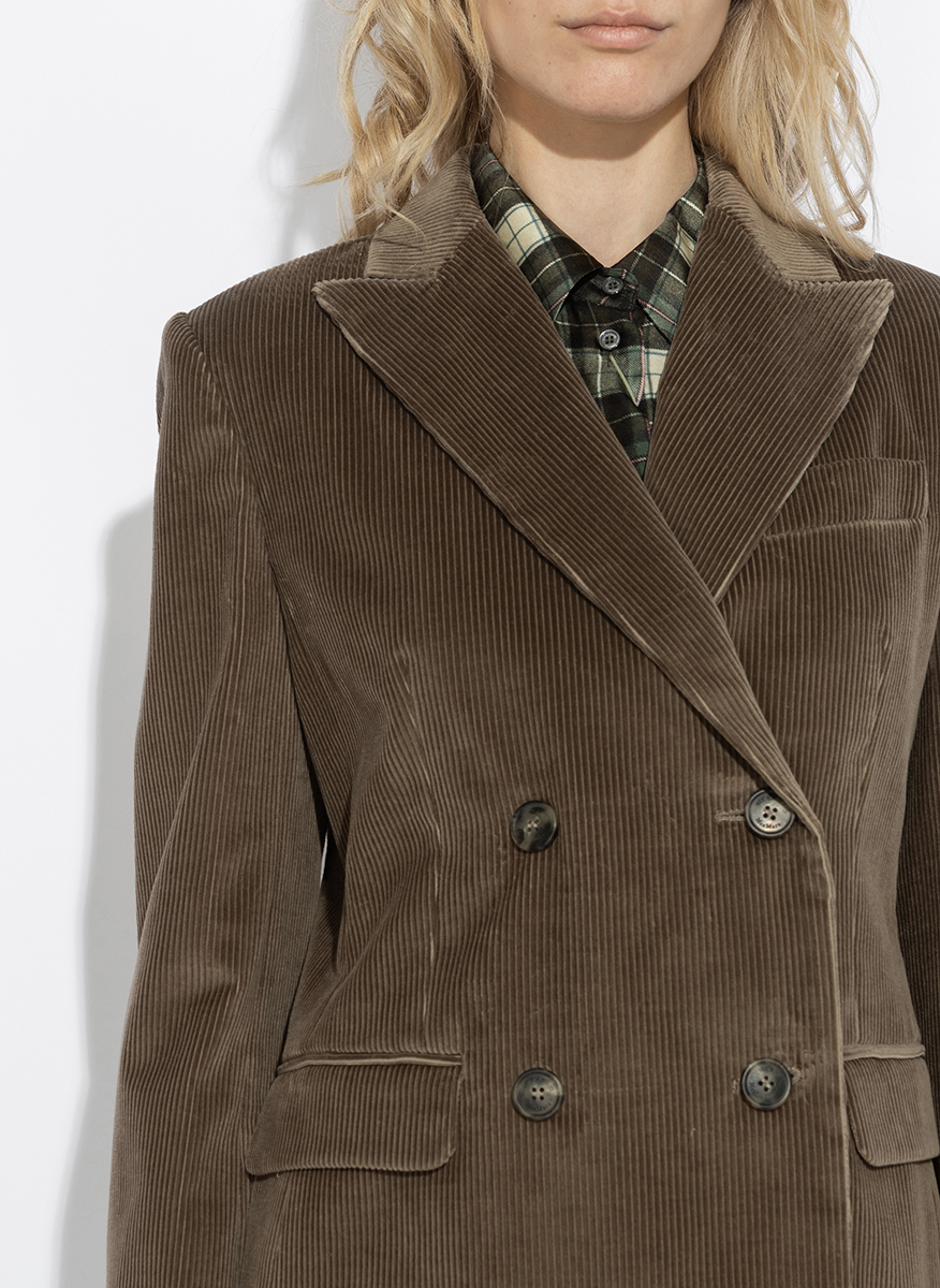 Сако от рипсено кадифе Weekend Max Mara Wkdkatanga